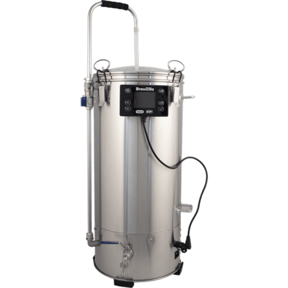 BrewZilla Gen 4 All Grain Brewing System With Pump and Wifi/Bluetooth RAPT Controller - 35L/9.25G - 220v