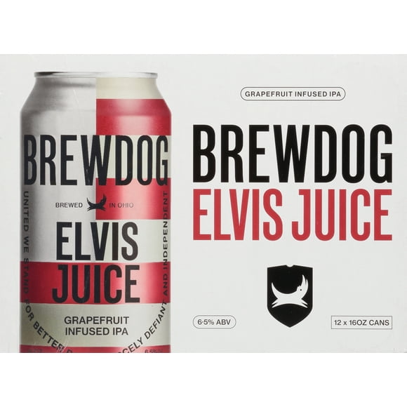 Brewdog Elvis Juice IPA Beer, 12 Pack, 12 fl oz, 6.5% ABV