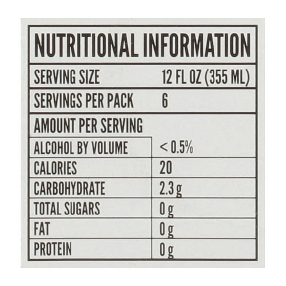 Brewdog HAZY AF (Pack of 6) Non Alcoholic Brew 12oz Cans New England Style IPA 20 Cal Per Gluten Redued (Includes 6 Individual Hazy AF 12oz Cans)