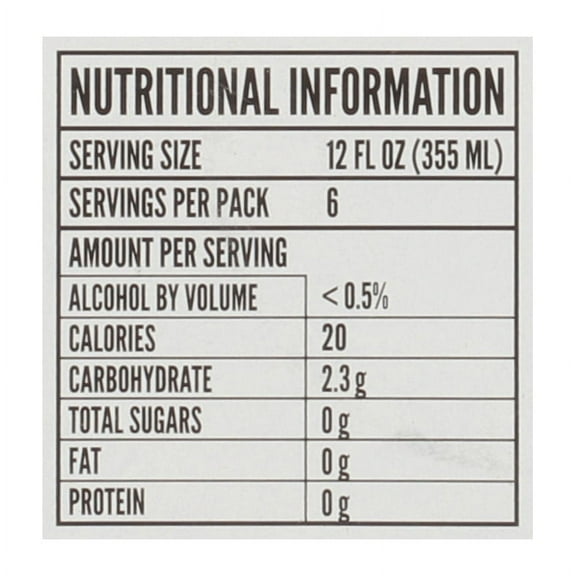 Brewdog PUNK AF (Pack of 6) Non Alcoholic Hoppy Pale 12oz Cans NA Brew (Includes 6 Individual 12oz PUNK HOPPY PALE AF Cans)