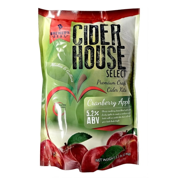 Brewer's Best Cider House Select Cranberry Apple Kit