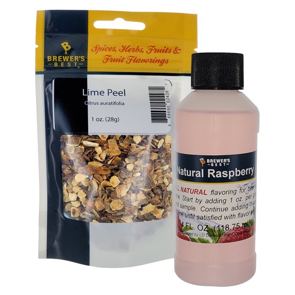 Brewer's Best Flavor Bundle - Raspberry Lime - For Home Brewing