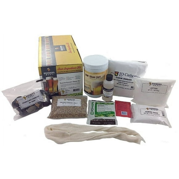 Brewer's Best Home Brew Beer Ingredient Kit -5 Gallon(Toasted Coconut Cream Ale)