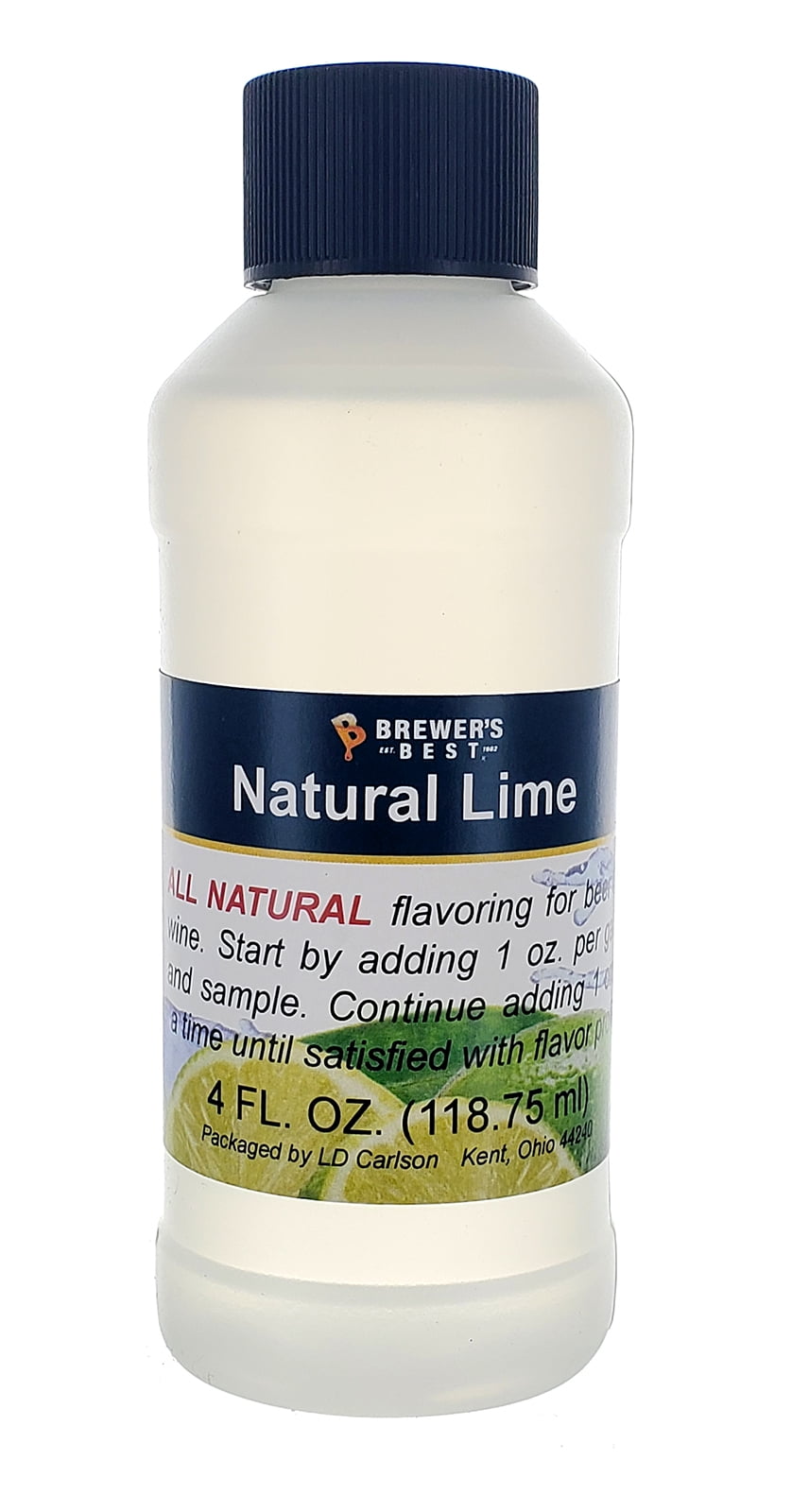 Brewer's Best Natural Beer and Wine Fruit Flavoring 4 oz. (Lime