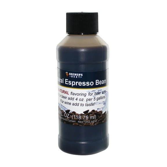 Brewer's Best Natural Beer and Wine Fruit Flavoring (Espresso Bean)
