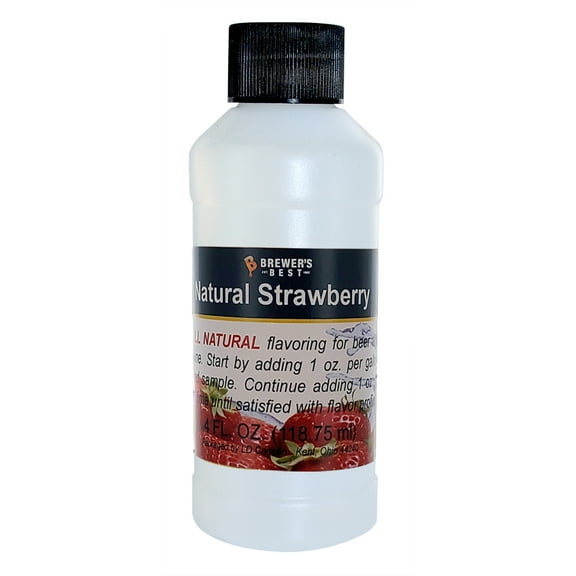 Brewer's Best Natural Beer and Wine Fruit Flavoring (Strawberry)