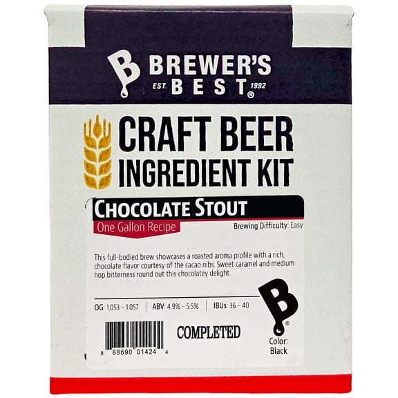 Brewer's Best Chocolate Stout One Gallon Beer Kit
