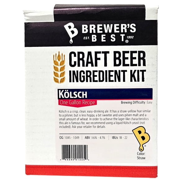 Brewer's Best Kolsch One Gallon Beer Kit