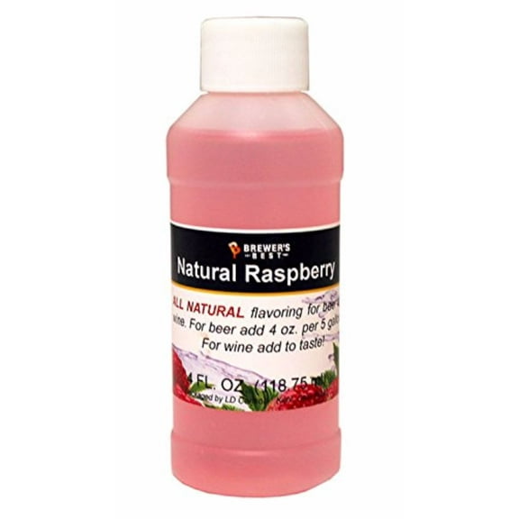 Brewer's Best Raspberry Natural Beer and Wine Fruit Flavoring