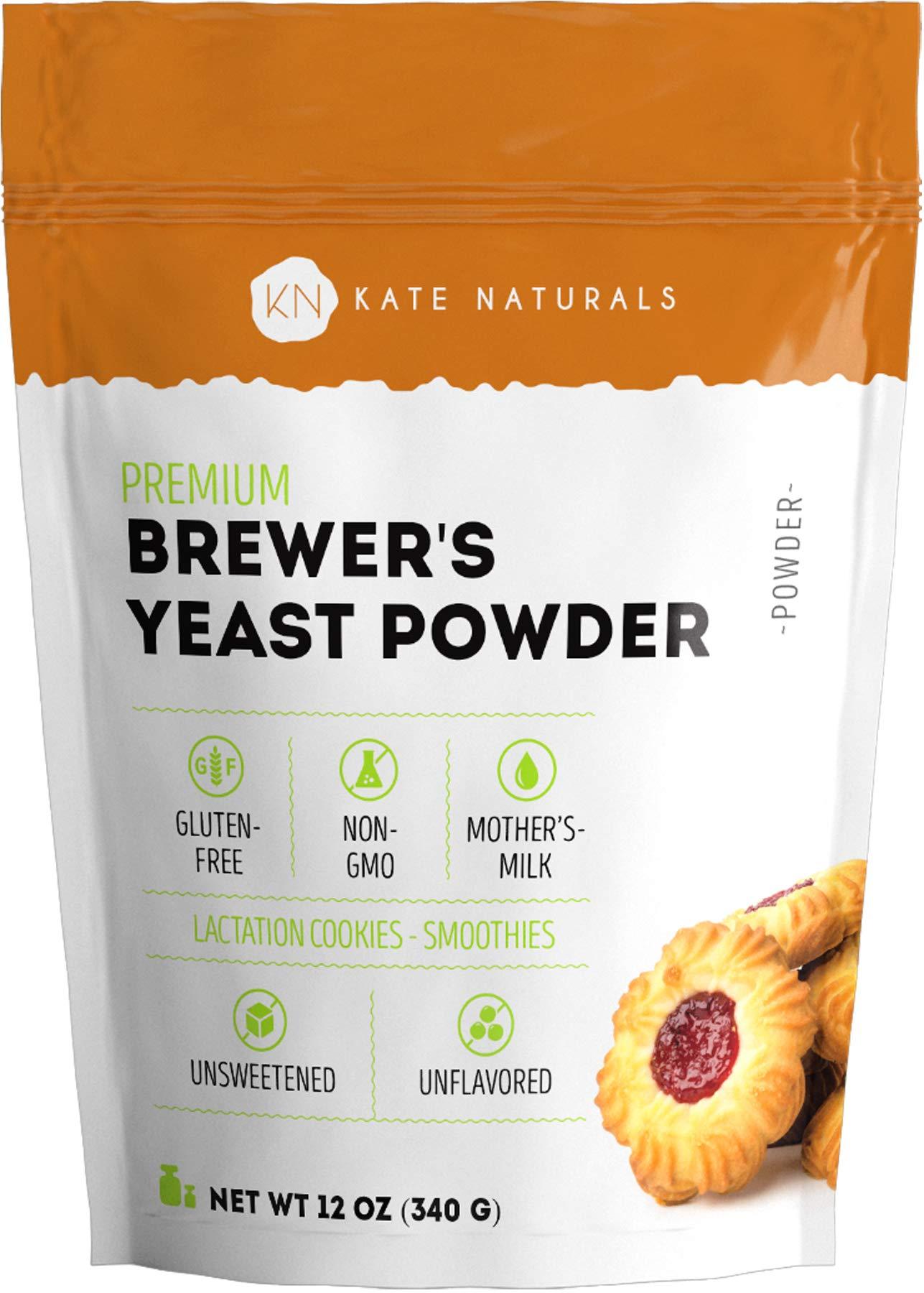 Brewer's Yeast Powder Kate Naturals. Perfect for Lactation Cookies