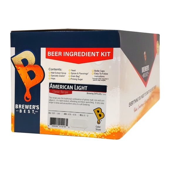 Brewers Best American Light Beer Kit
