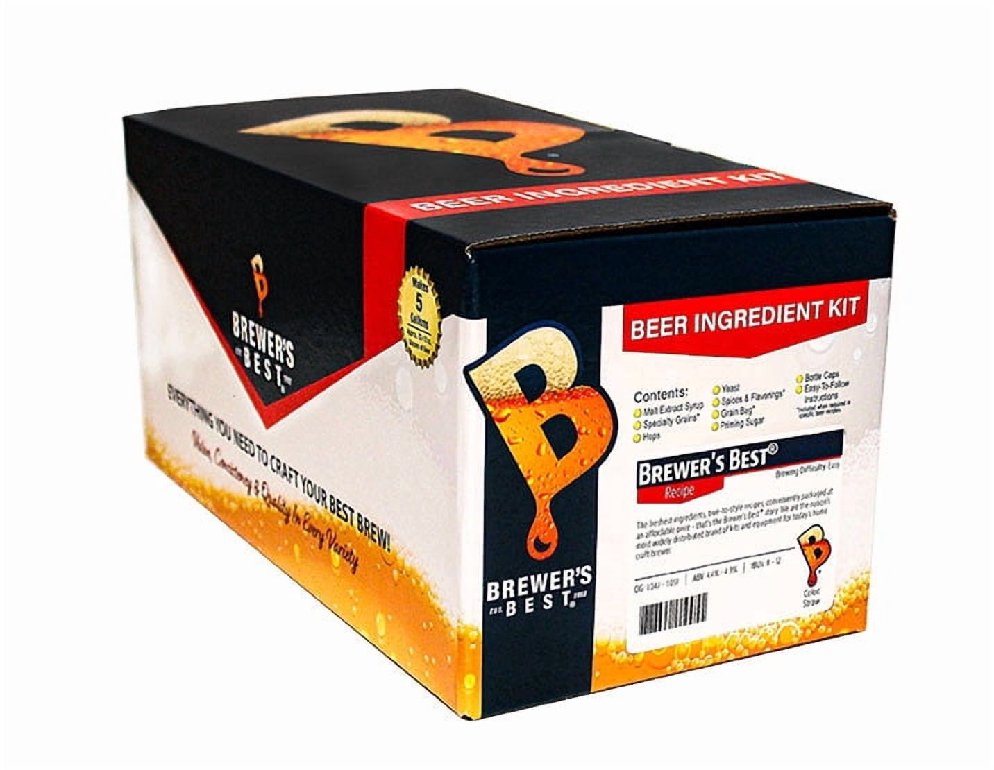 Brewers Best Irish Stout Beer Kit - Walmart Business Supplies