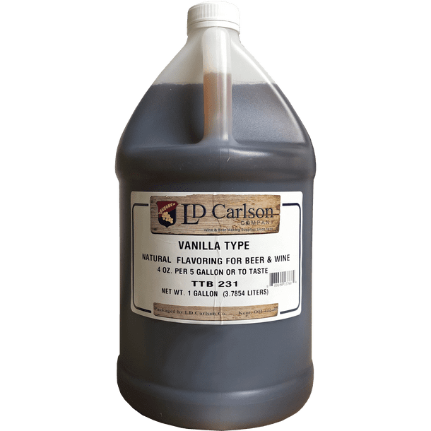 Brewers Best Natural Vanilla Type Flavoring 128 oz
