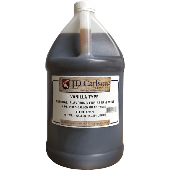 Brewers Best Natural Vanilla Type Flavoring 128 oz