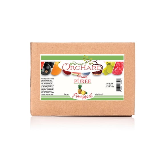 Brewers Orchard Brewer's Orchard Natural Pineapple Fruit Pure 44 lb