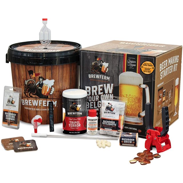 Brewferm Buckrider Home Brewing Starter Kit Premium Deluxe Kit Craft