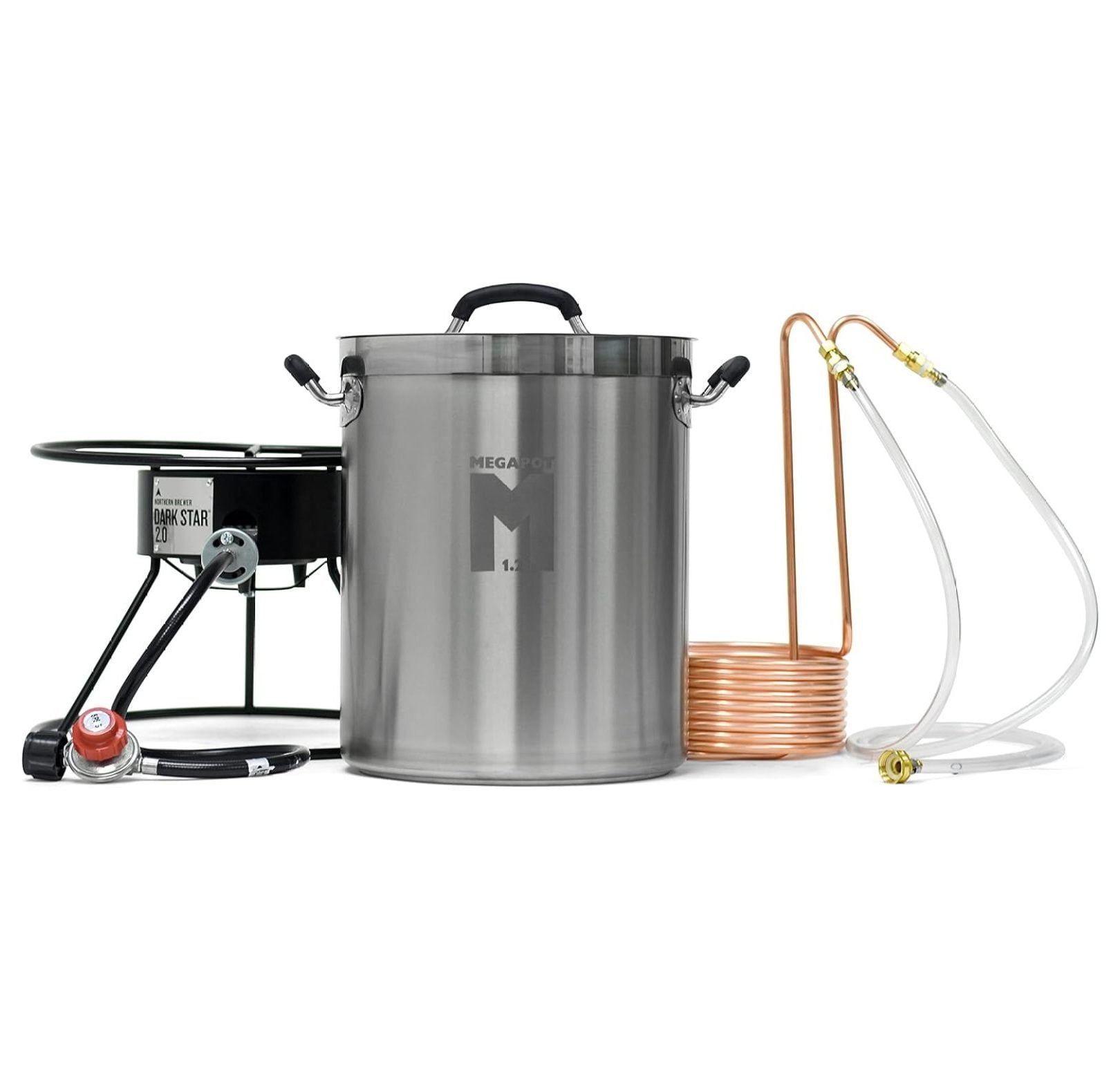 Brewhouse Ignition Pack Assembly Brew Kettle, Burner, and Immersion Chiller