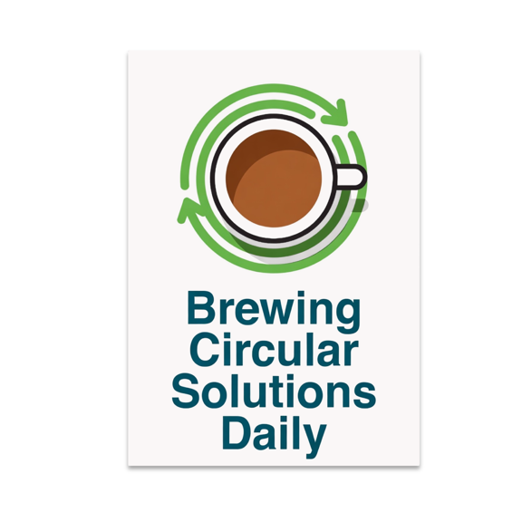 Brewing Circular Solutions Daily - Sustainability Advocate - 13x19 Poster Print