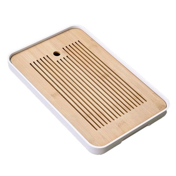 Brewing Tea Tray Household Small Tea Tray Simple Kung Fu Tea Drainage Storaget Drain Tray Wood Tea Table Removable For Cleaning