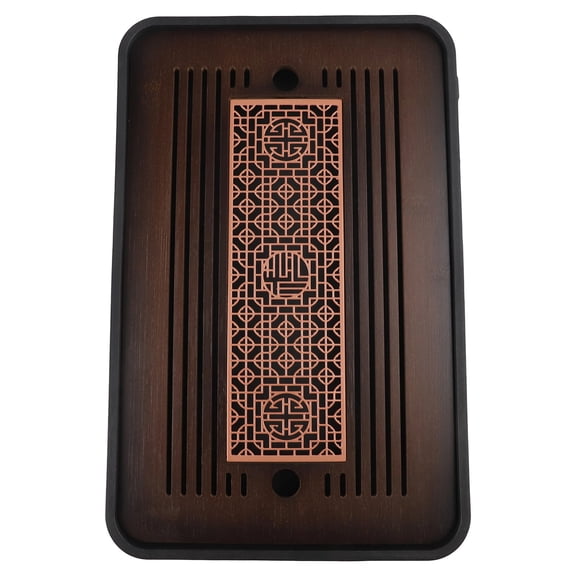 Brewing Tea Tray Household Small Tea Tray Simple Kung Fu Tea Drainage Storaget Drain Tray Wood Tea Table Removable For Cleaning