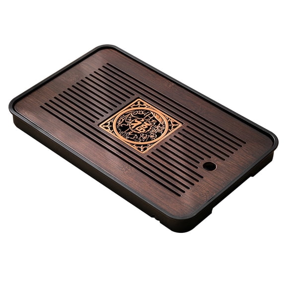 Brewing Tea Tray Household Small Tea Tray Simple Kung Fu Tea Drainage Storaget Drain Tray Wood Tea Table Removable For Cleaning