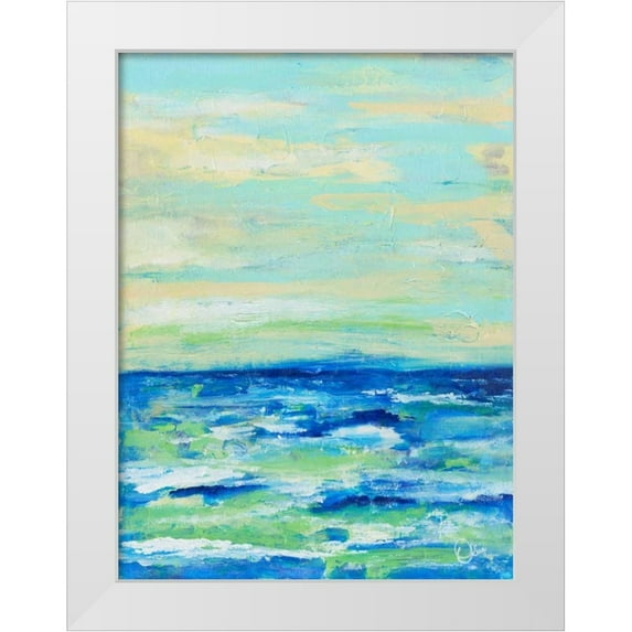 Brewington, Olivia 15x18 White Modern Wood Framed Museum Art Print Titled - Emilys Waters I