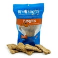 thumbnail image 1 of Brewscuits Treats Pumpkin Biscuit Treats for Dogs, 8 oz Bag, 1 of 4