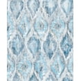 thumbnail image 1 of Brewster 2809-SH01104 Advantage Geo Gilboa Blue Ikat Wallpaper Blue, 1 of 3