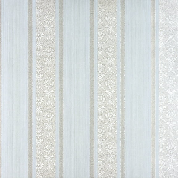 Brewster 2810-BLW10804 Advantage Mackenzie Mint Stripe Wallpaper Mint