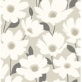 thumbnail image 1 of Brewster Astera Beige Floral Wallpaper, 1 of 4