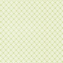 Brewster Beatrix Celery Modern Geometric Wallpaper