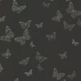 thumbnail image 1 of Brewster Black, Nonwoven Wallpaper 56.4 sq ft, 1 of 3