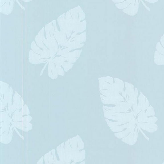 Brewster Charlie Ocean Banana Leaf Prepasted Non Woven Wallpaper, 20.5-in by 33-ft, 56.4 sq. ft.