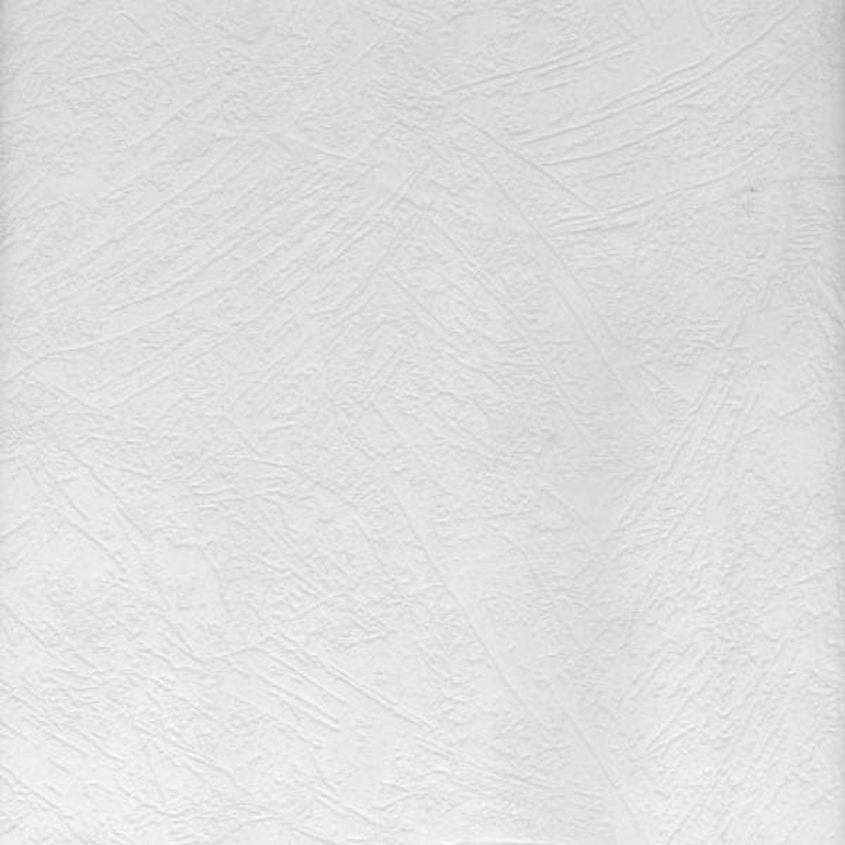 White Embossed Paintable Plaster Texture Wallpaper