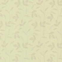 Brewster Cynthia Light Green Tonal Leaf Trail Wallpaper, 20.5-in by 33-ft, 56.4 sq. ft