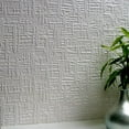 thumbnail image 1 of Brewster Edward Paintable Supaglypta Wallpaper, 20.5-in by 33-ft, 56.4 sq. ft, 1 of 3