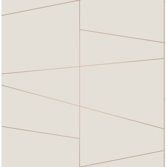 Brewster Fairmont Eggshell Deco Fracture Wallpaper