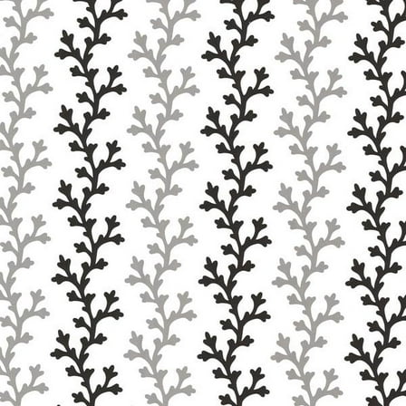 Brewster Georgina Black Ombre Coral Wallpaper