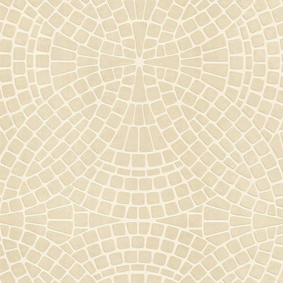 Brewster Hanley Sand Mosiac Tile Wallpaper