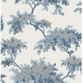 thumbnail image 1 of Brewster Home Fashions Ashdown Dark Blue Tree Wallpaper, 20.5-in by 33-ft, 56.38 sq. ft., 1 of 7