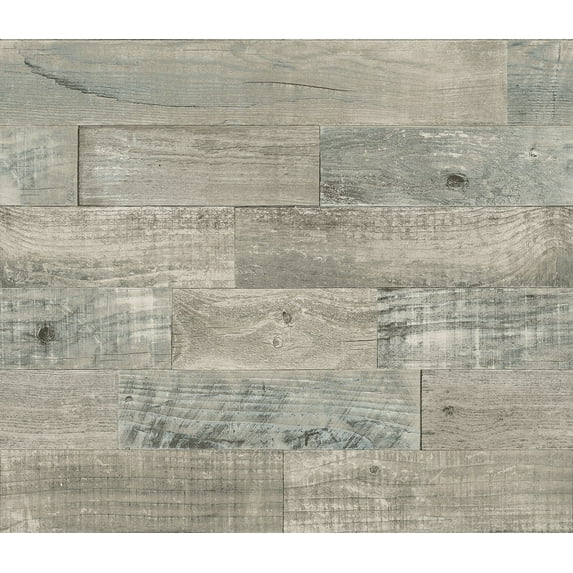 Brewster Home Fashions Coastal Woo Peel And Stick Vinyl Backsplash, 108-in x 18-in, 81 Sq. ft.