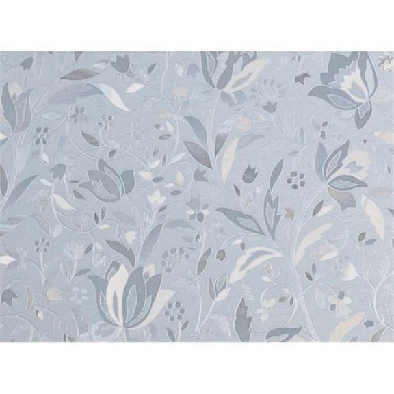 Brewster Home Fashions Cut Floral Sidelight Premium Film Wall Decals