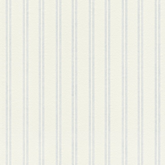 Brewster Home Fashions Elliott White Stripe Paintable Wallpaper