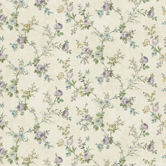 Brewster Home Fashions The Cottage 33' x 20.5'' Floral Wallpaper