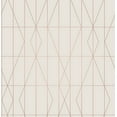 thumbnail image 1 of Brewster LeVeque Cream Deco Diamond Geo Wallpaper, 1 of 4