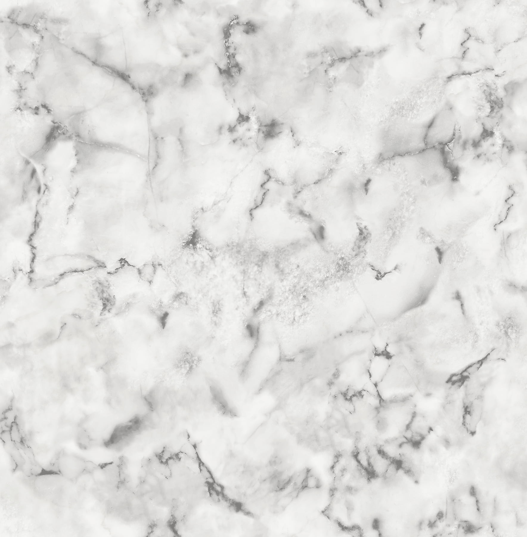 Brewster Notting Hill Light Grey Marble Paste The Wall Non Woven Wallpaper, 20.5-in by 33-ft, 56.4 sq. ft.
