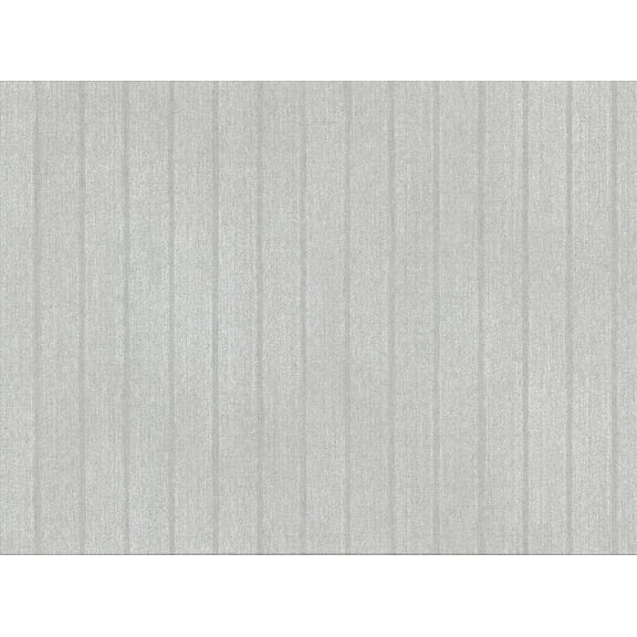 Brewster Ramona Silver Stripe Texture Wallpaper