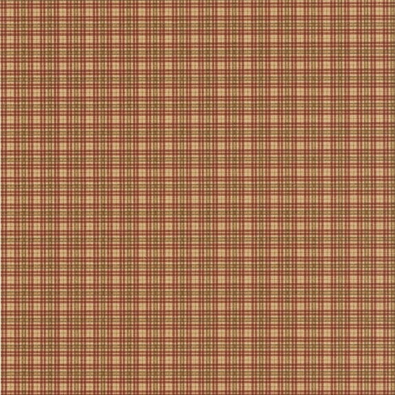 Brewster Tartan Red Plaid Wallpaper, 20.5-in by 33-ft, 56.4 sq. ft