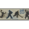 thumbnail image 1 of Brewster Tot46301b Glavine Grey Sports Figures Toss Border Wallpaper, 1 of 1
