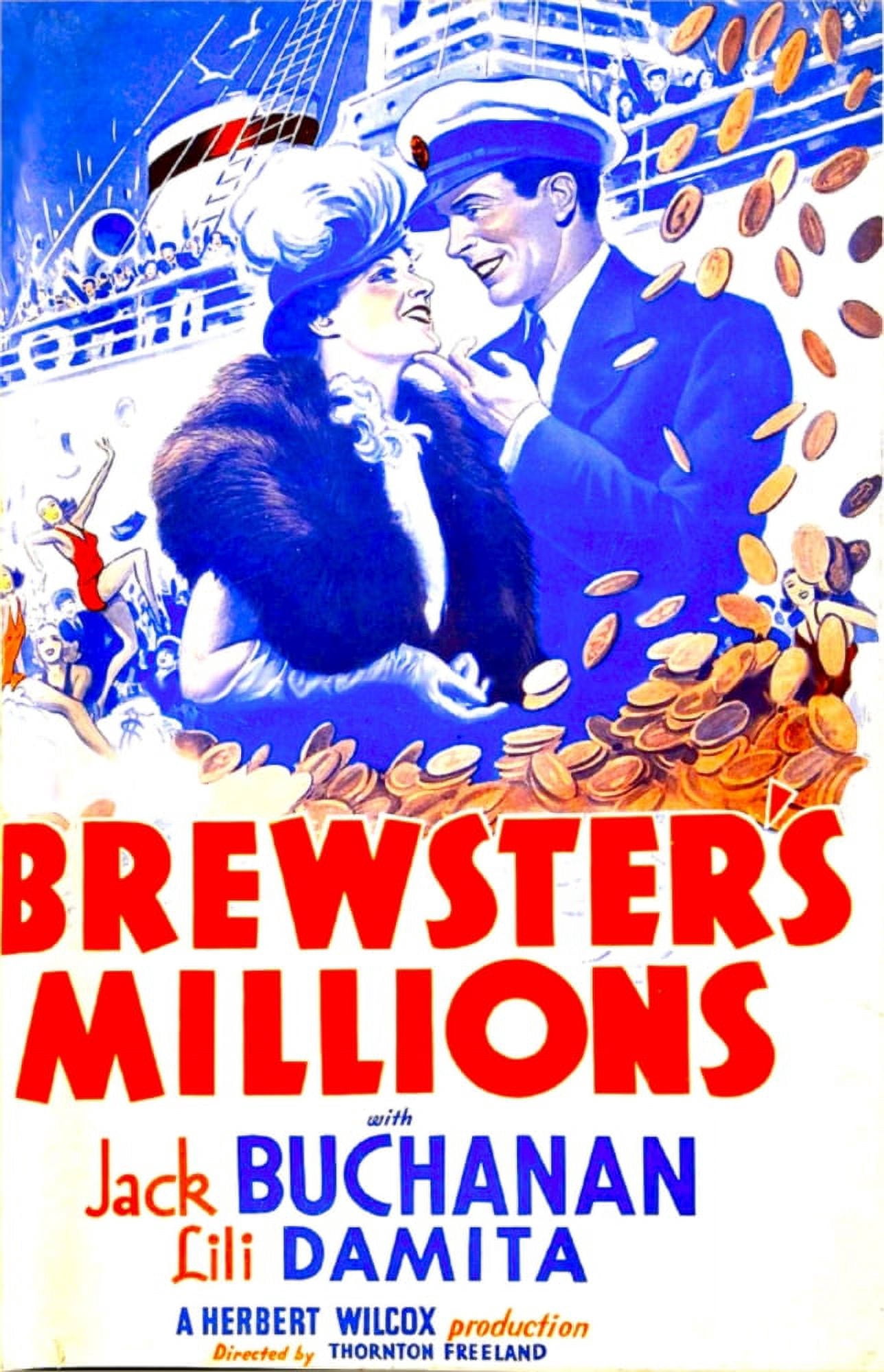 BrewsterS Millions U Canvas Art - (11 x 17)
